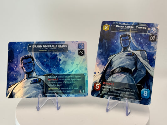Grand Admiral Thrawn, Victory is Mine - Leader Alter - Star Wars Unlimited TCG