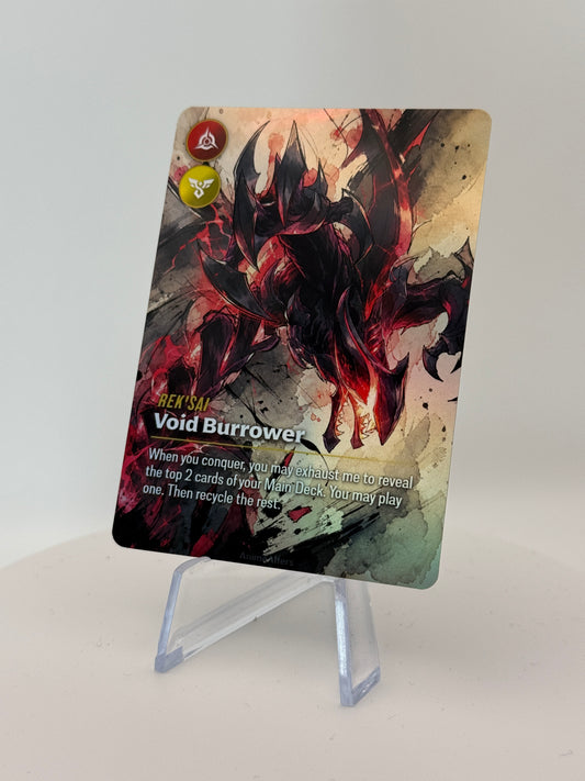 Rek'sai - Void Burrower - #3 - Legend Alter - Riftbound TCG
