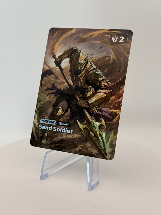 Sand Soldier - Token Alter - Riftbound TCG