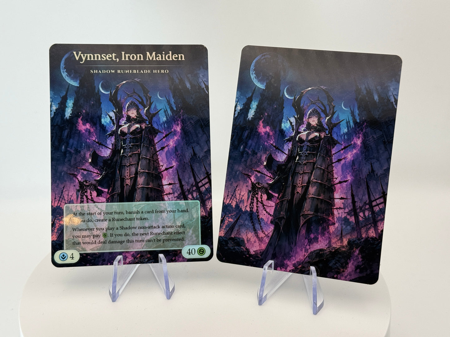 Vynnset, Iron Maiden - Hero Alter - Flesh and Blood TCG