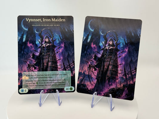Vynnset, Iron Maiden - Hero Alter - Flesh and Blood TCG