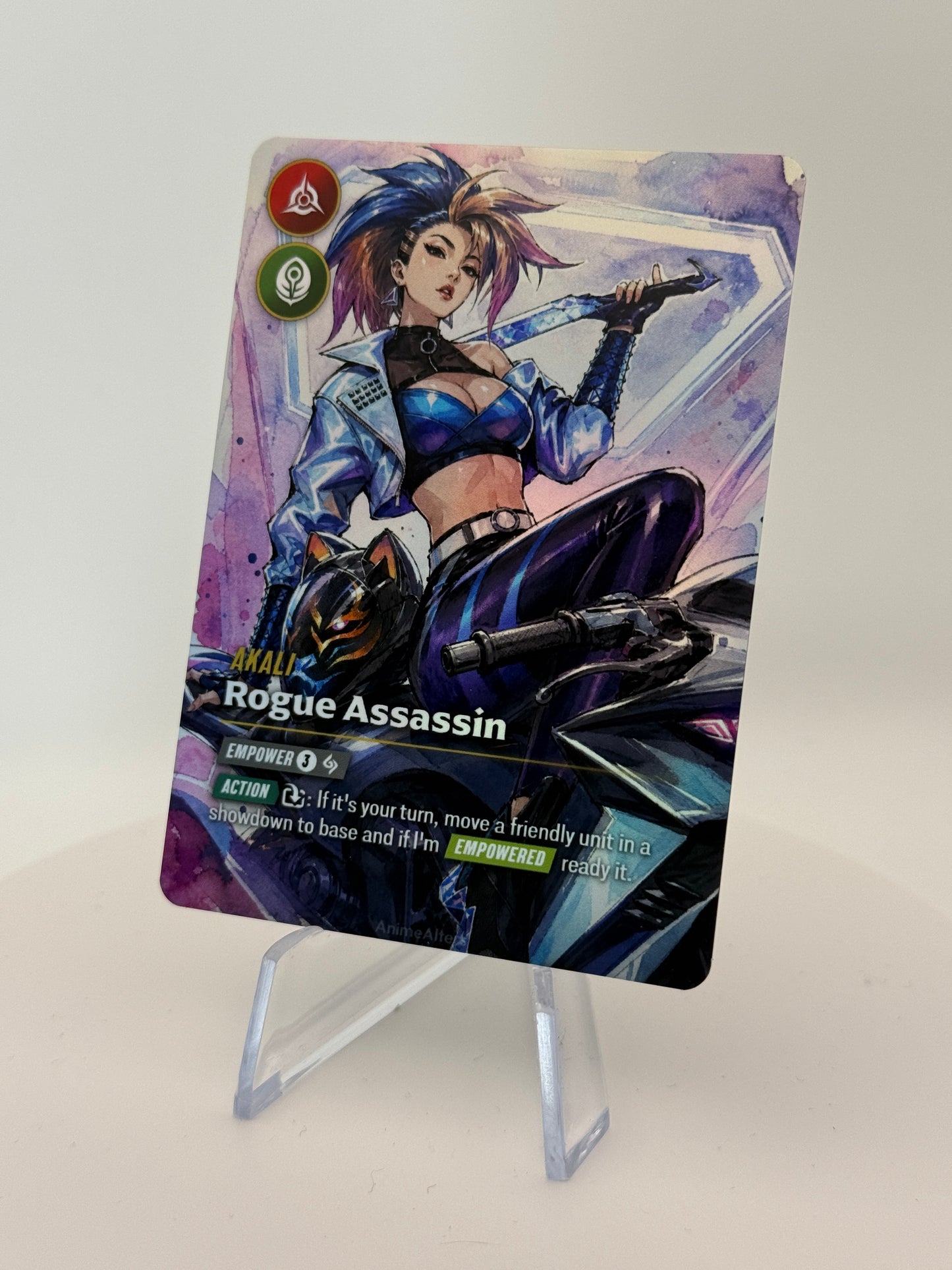Akali - Rogue Assassin - #1 - Legend Alter - Riftbound TCG