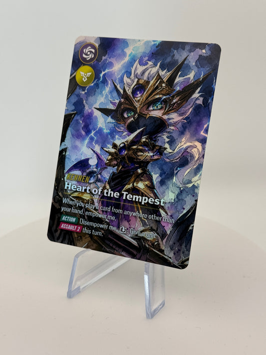Kennen - Heart of the Tempest - #1 - Legend Alter - Riftbound TCG