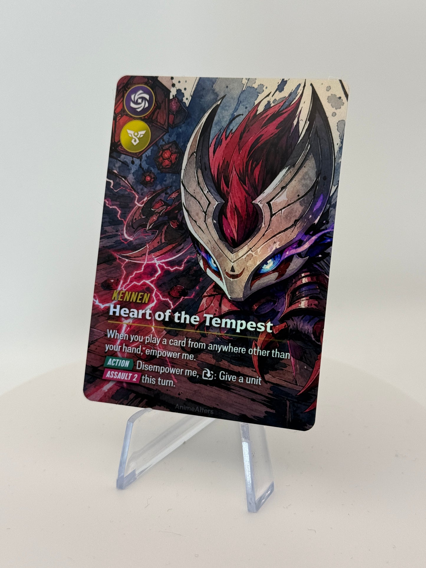 Kennen - Heart of the Tempest - #2 - Legend Alter - Riftbound TCG
