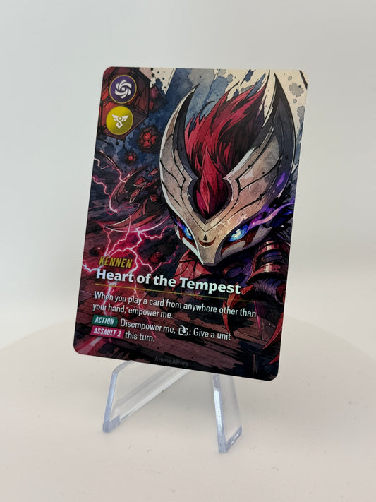 Kennen - Heart of the Tempest - #2 - Legend Alter - Riftbound TCG