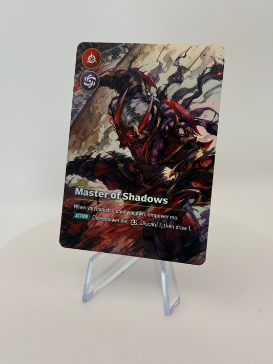 Zed - Master of Shadows - #1 - Legend Alter - Riftbound TCG