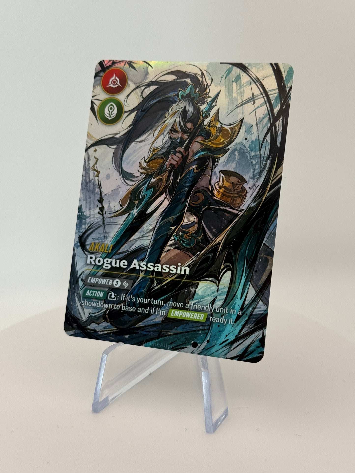 Akali - Rogue Assassin - #2 - Legend Alter - Riftbound TCG