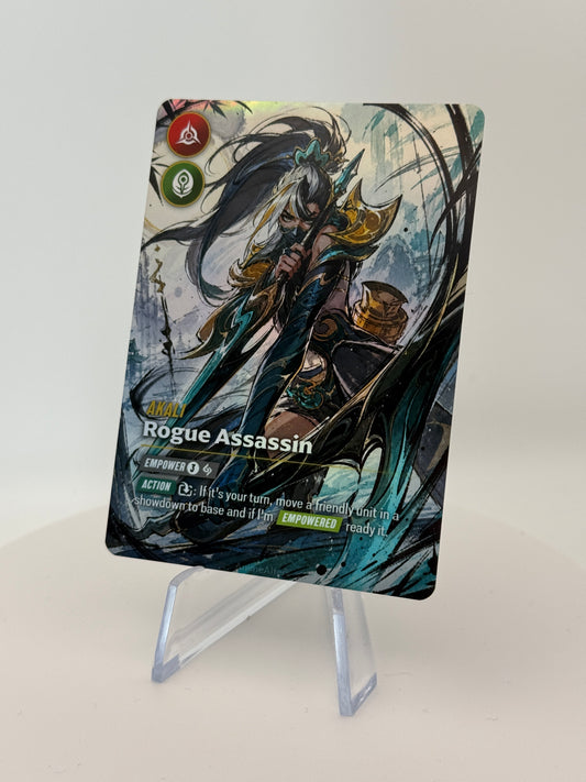Akali - Rogue Assassin - #2 - Legend Alter - Riftbound TCG