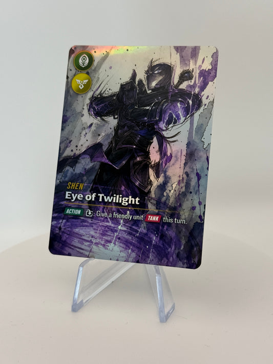 Shen - Eye of Twilight - #1 - Legend Alter - Riftbound TCG