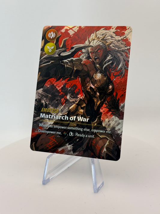 Ambessa - Matriarch of War - #2 - Legend Alter - Riftbound TCG