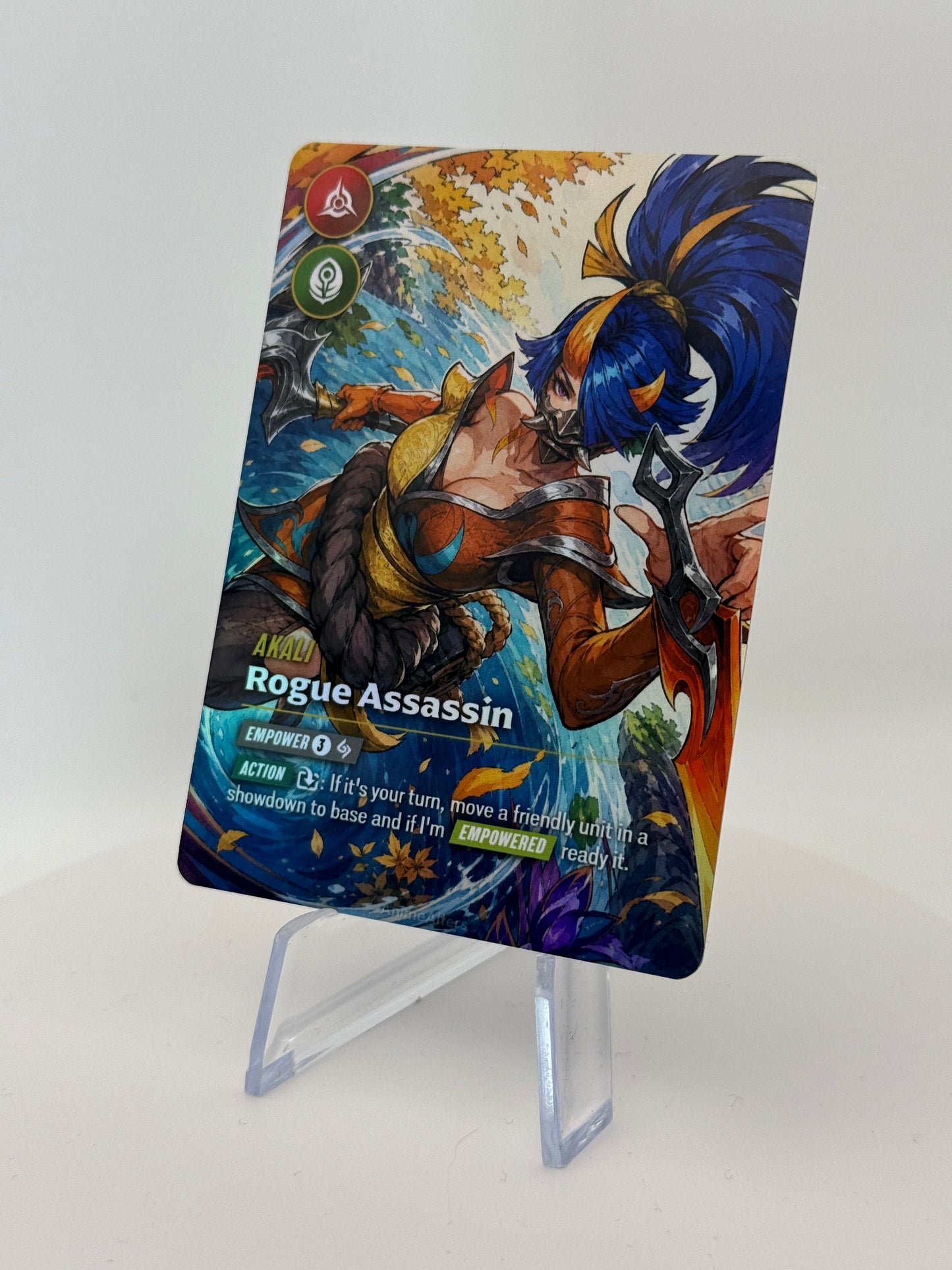 Akali - Rogue Assassin - #3 - Legend Alter - Riftbound TCG