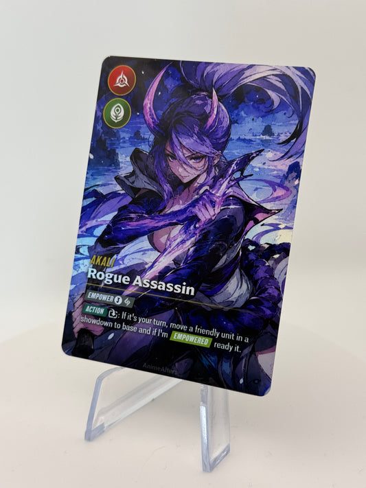 Akali - Rogue Assassin - #4 - Legend Alter - Riftbound TCG