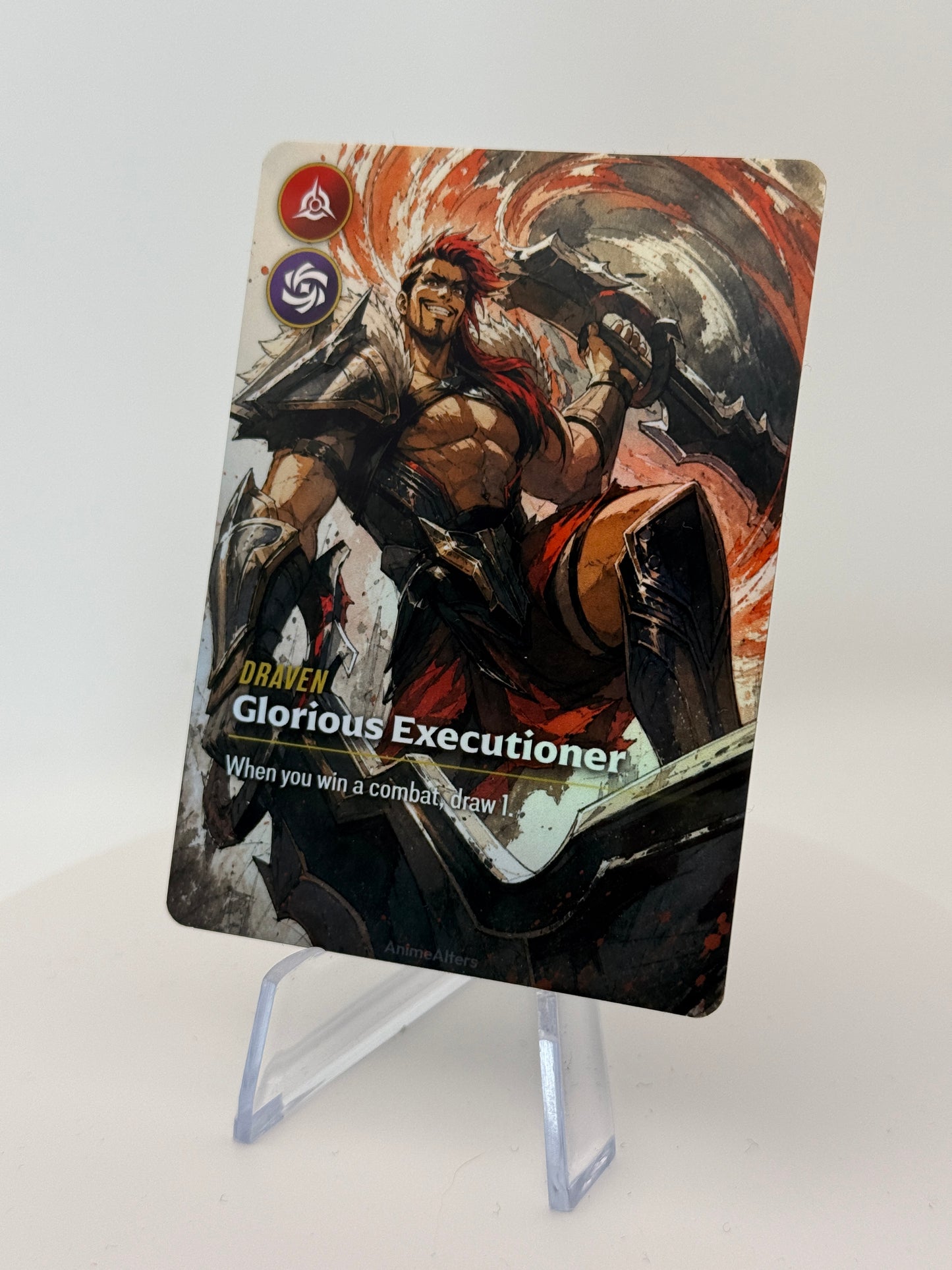 Draven - Glorious Executioner - #1 - Legend Alter - Riftbound TCG