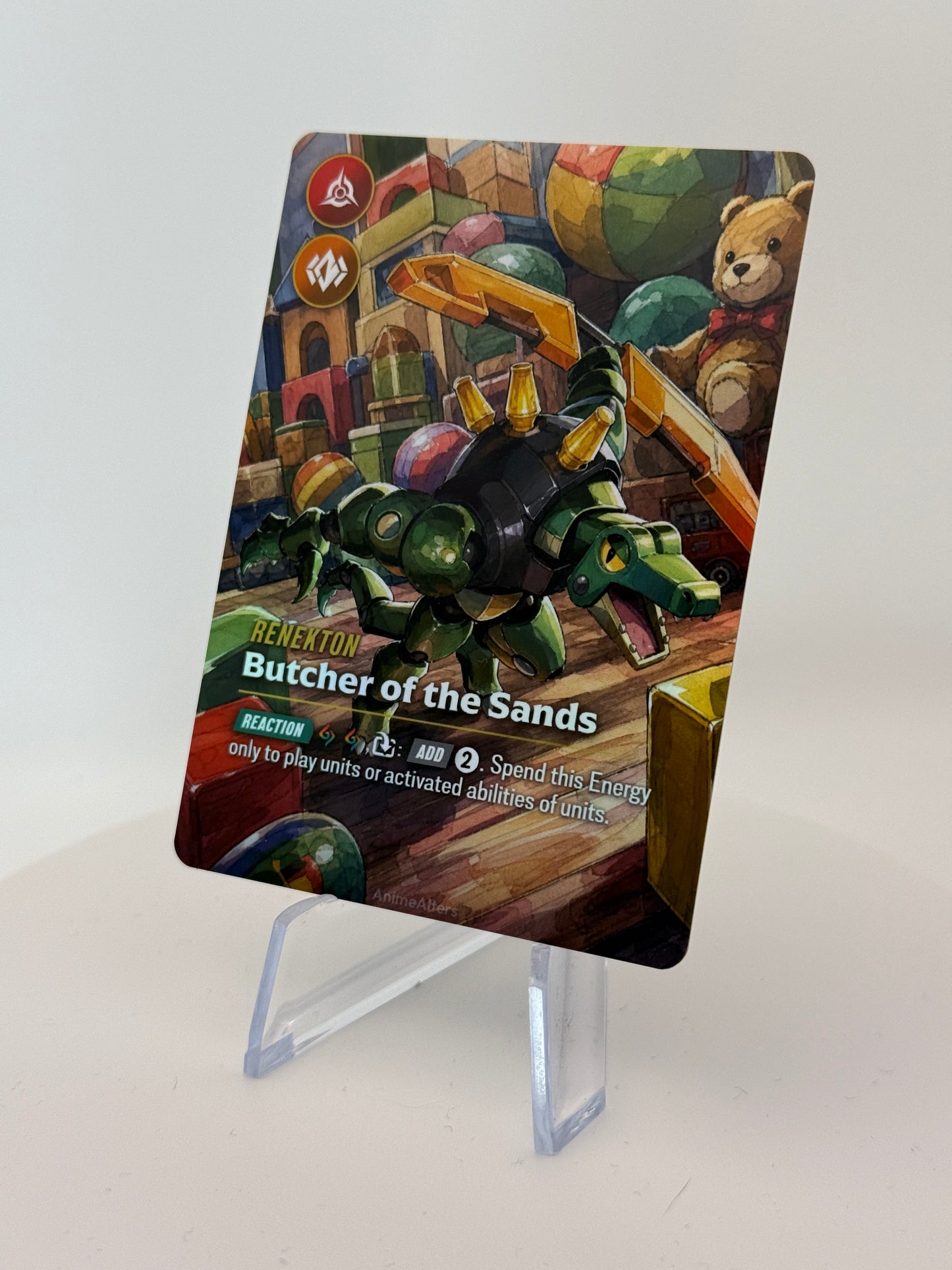 Renekton - Butcher of the Sands - #1 - Legend Alter - Riftbound TCG