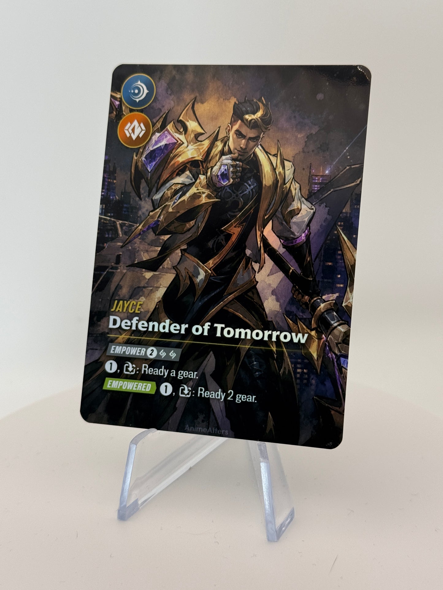 Jayce - Defender of Tomorrow - #1 - Legend Alter - Riftbound TCG