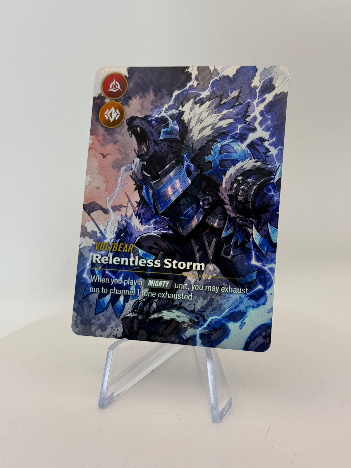 Volibear - Relentless Storm - #1 - Legend Alter - Riftbound TCG