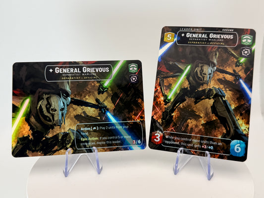General Grievous, Separatist Warlord - Leader Alter - Star Wars Unlimited TCG