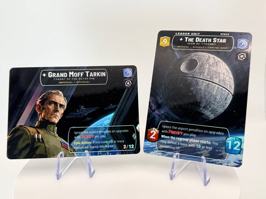 Grand Moff Tarkin, Tyrant of the Outer Rim - Leader Alter - Star Wars Unlimited TCG