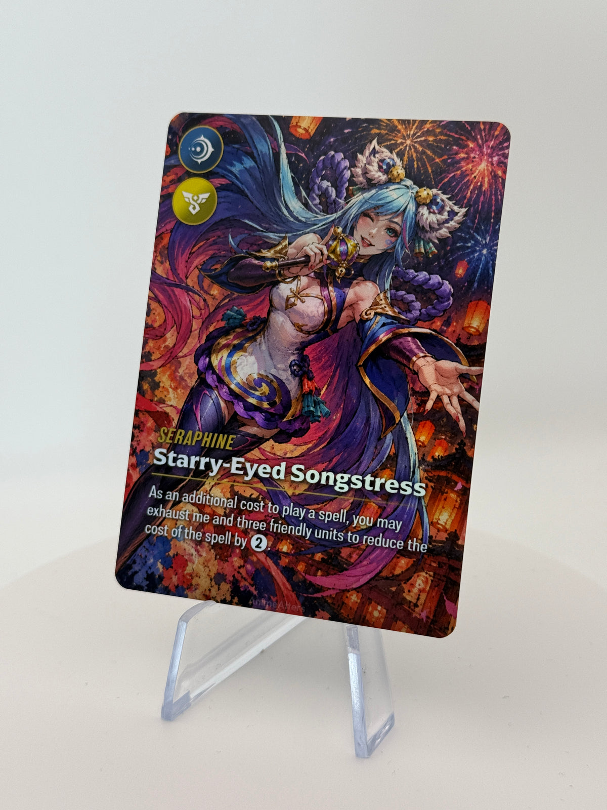 Seraphine - Starry-Eyed Songstress - #2 - Legend Alter - Riftbound TCG