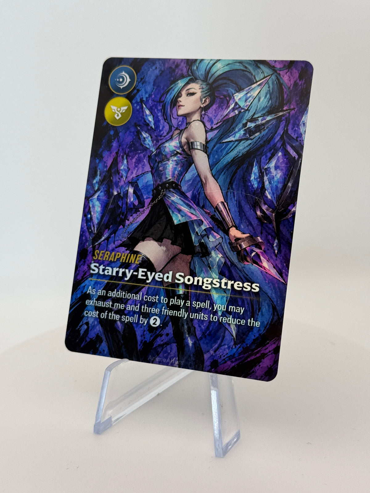 Seraphine - Starry-Eyed Songstress - #5 - Legend Alter - Riftbound TCG
