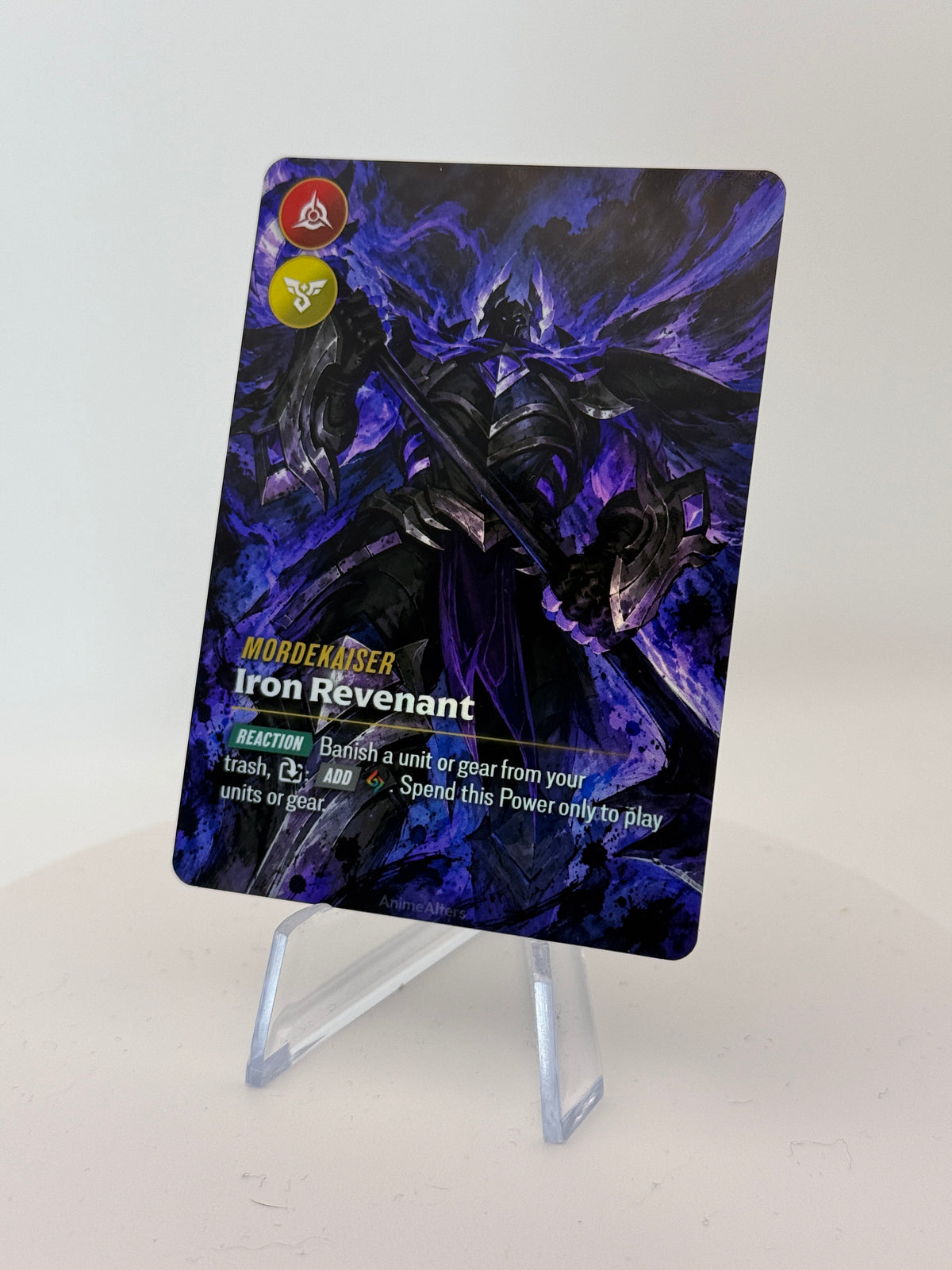 Mordekaiser - Iron Revenant - #2 - Legend Alter - Riftbound TCG