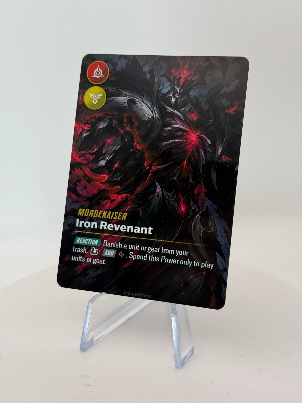 Mordekaiser - Iron Revenant - #1 - Legend Alter - Riftbound TCG
