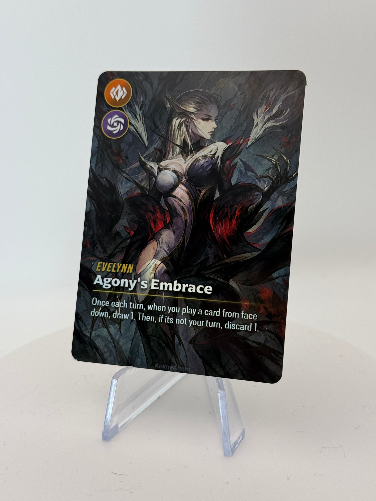 Evelynn - Agony's Embrace - #2 - Legend Alter - Riftbound TCG