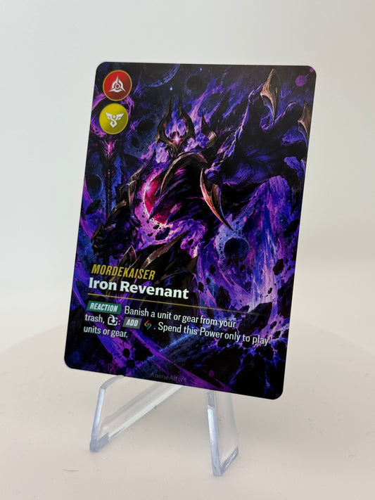 Mordekaiser - Iron Revenant - #3 - Legend Alter - Riftbound TCG