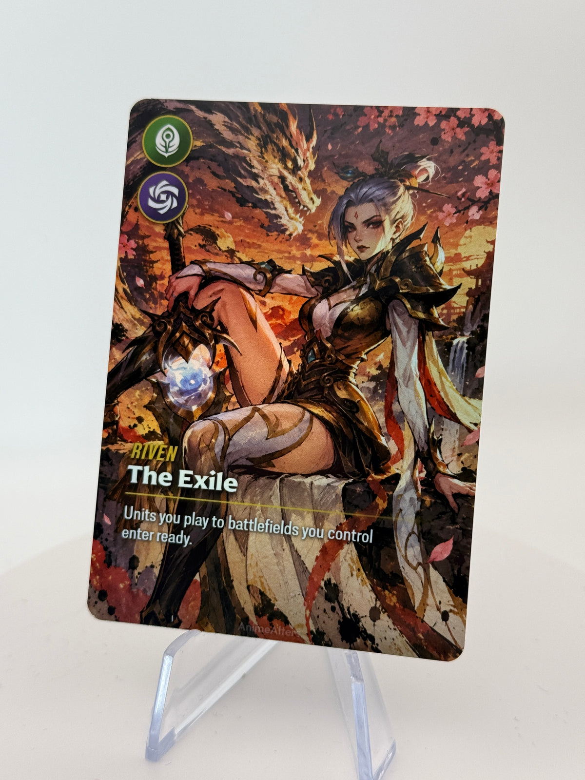 Riven - The Exile - #4 - Legend Alter - Riftbound TCG