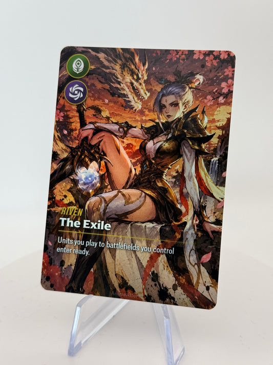Riven - The Exile - #4 - Legend Alter - Riftbound TCG