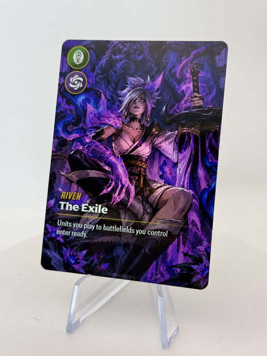 Riven - The Exile - #1 - Legend Alter - Riftbound TCG