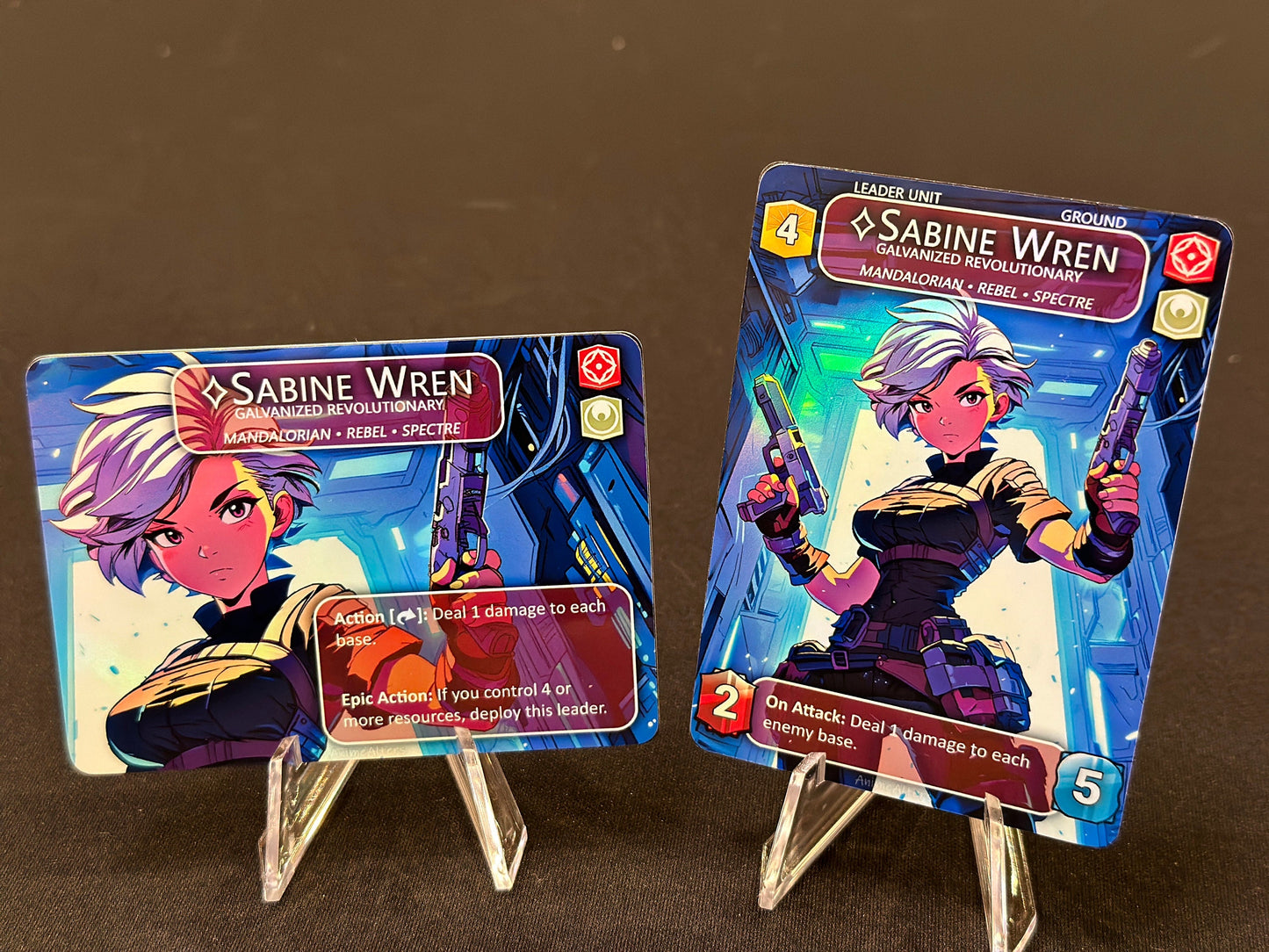 Sabine Wren - Leader Alter - Star Wars Unlimited TCG