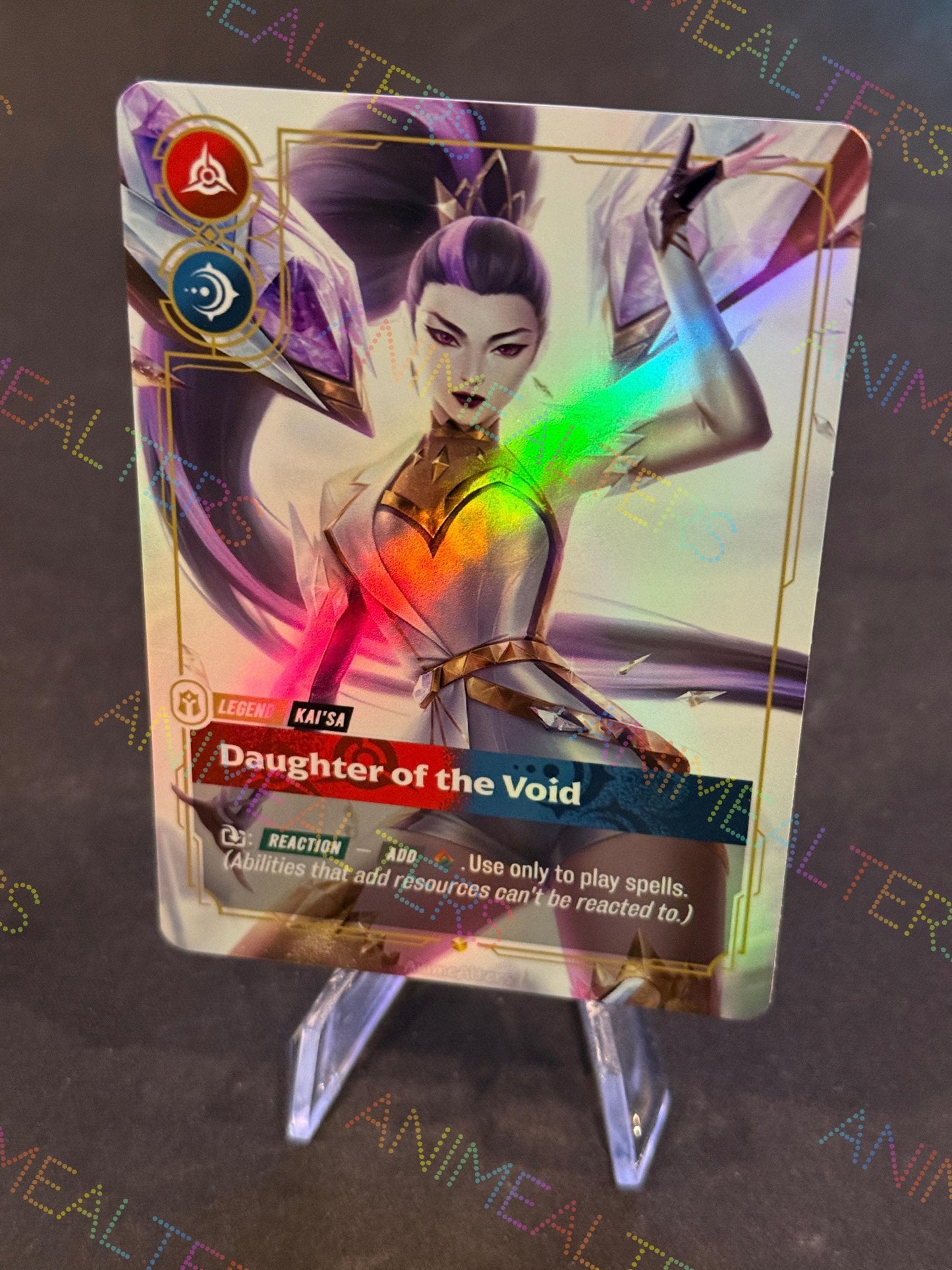 Kai’sa - Daughter of the Void - K/DA - Legend Proxy - Riftbound TCG