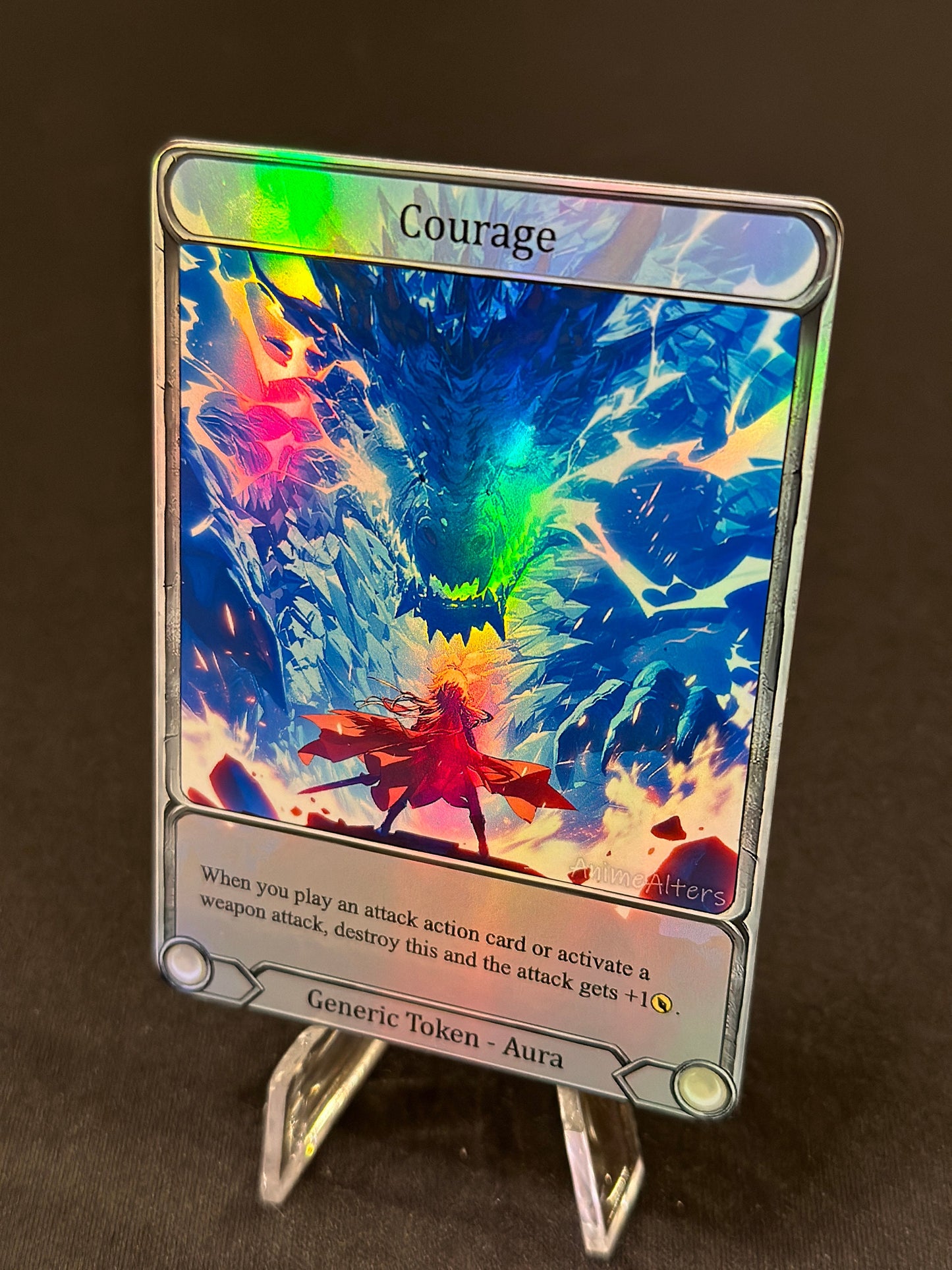 Courage - Token Alter - Flesh and Blood TCG