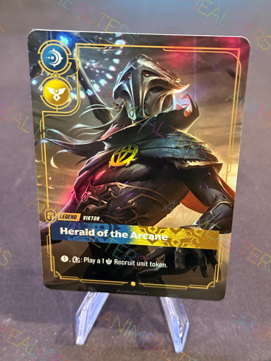 Viktor - Herald of the Arcane - Legend Proxy - Riftbound TCG